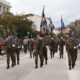 a group of soldiers marching in a parade