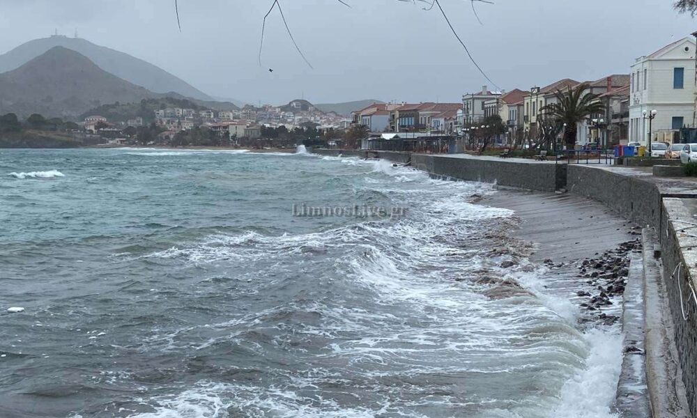 a body of water with buildings in the background
