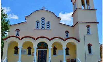 a church with a bell tower