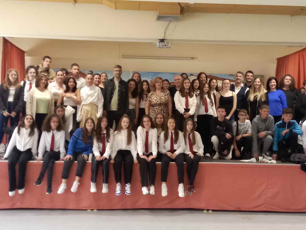 Το Γενικό Λύκειο Μούδρου φιλοξένησε το 5ο Γυμνάσιο Κοζάνης 