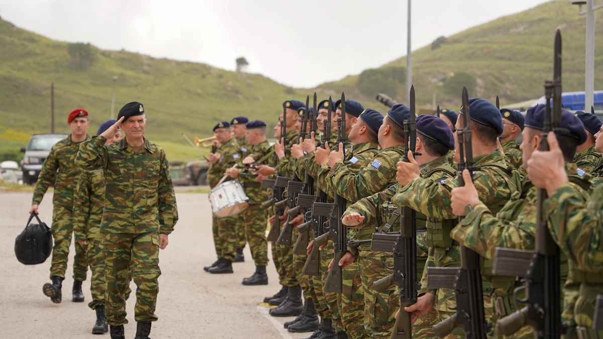 Αρχηγός του Γενικού Επιτελείου Στρατού Αντιστράτηγος Γεώργιος Κωστίδης