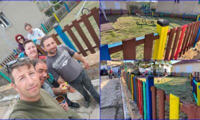 Οι Νέοι των Καμινιών μεταμόρφωσαν την Παιδική Χαρά σε Αριστούργημα