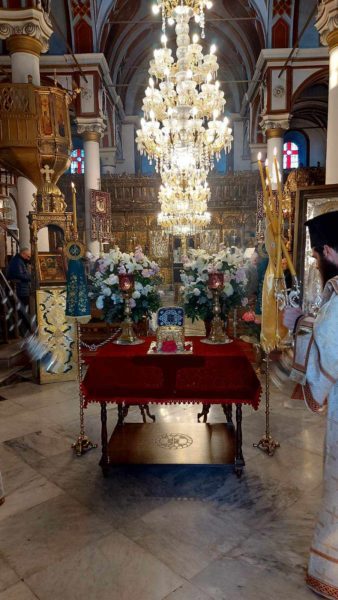 Η Λήμνος υποδέχθηκε την Τιμία Κάρα του Αγίου Αλεξίου από την Ιερά Μονή Αγίας Λαύρας Καλαβρύτων 