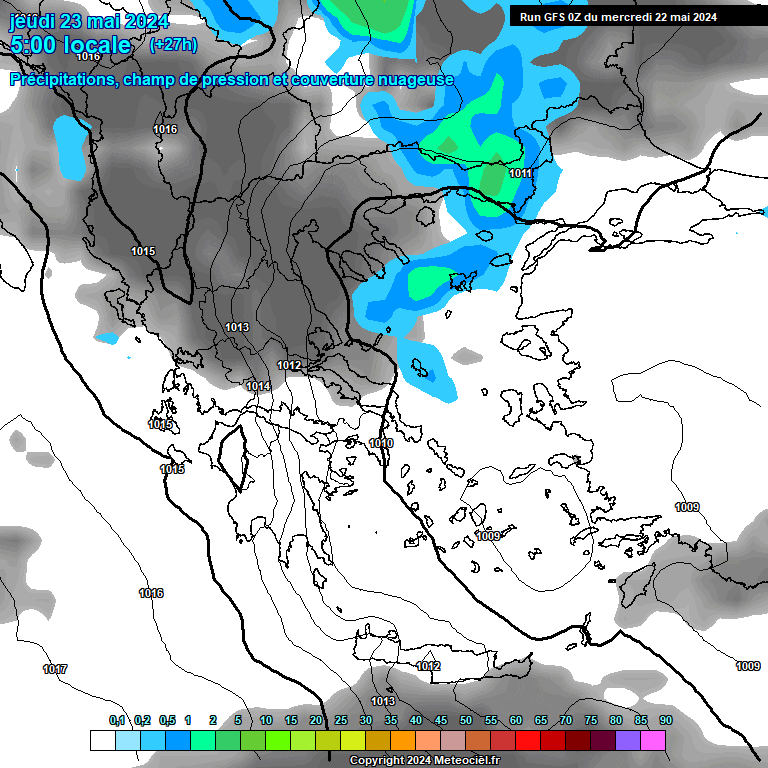 a screenshot of a weather map