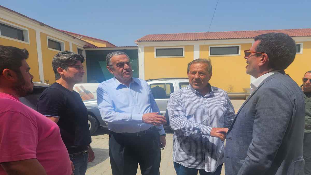 a group of men standing outside