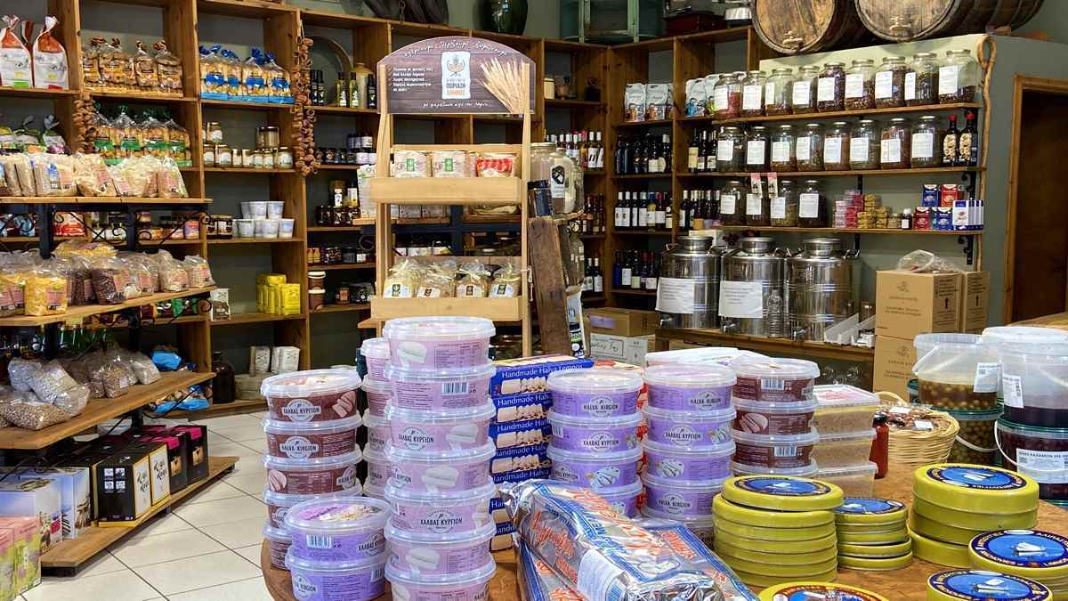a store with many containers of food