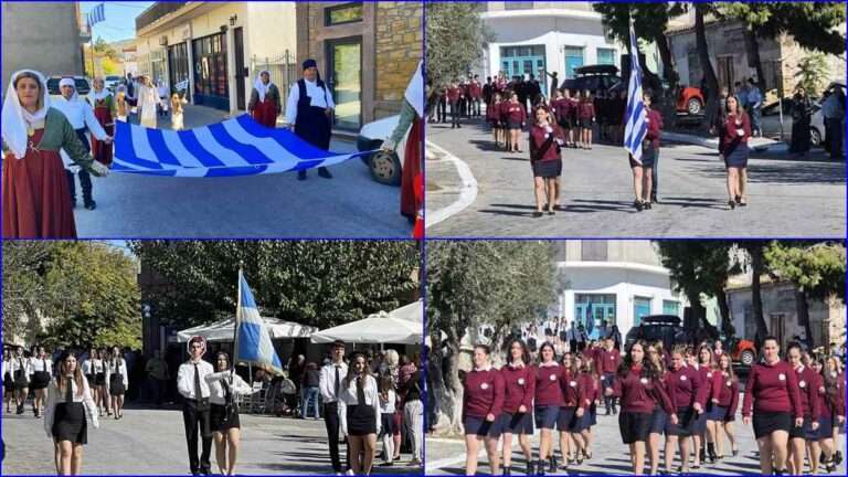 Λήμνος: Ο Μούδρος τίμησε το έπος του ’40 με τη γαλανόλευκη να κυματίζει περήφανα! (εικόνες)