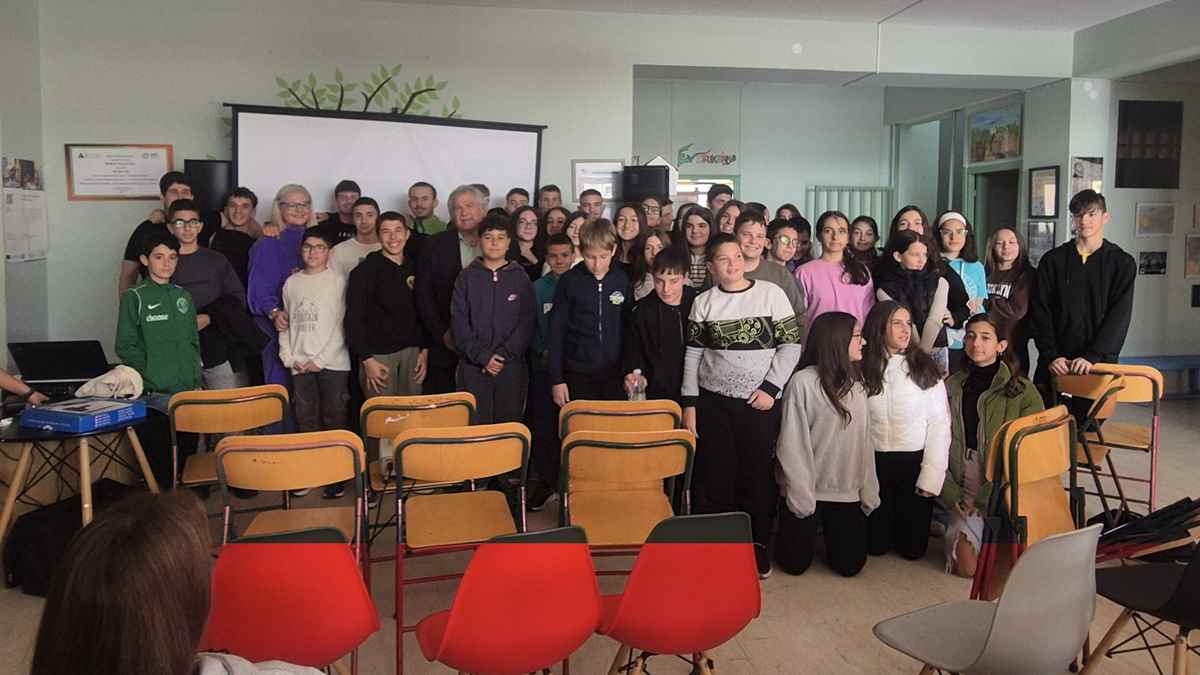 a group of people posing for a photo