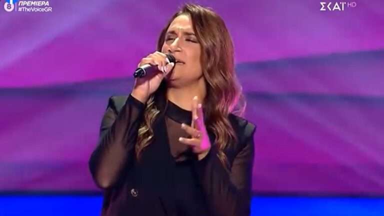 Σάρωσε η Μάλαμα Σεβαστού στο The Voice με μοναδική ερμηνεία! (βίντεο)