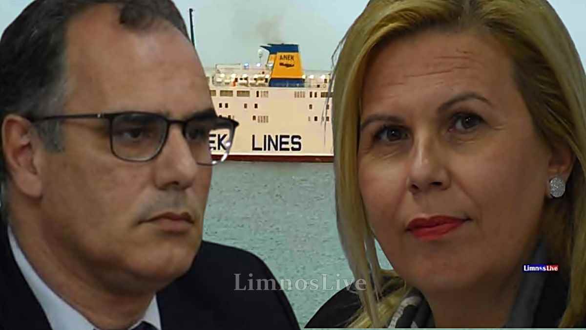 a man and woman looking at each other