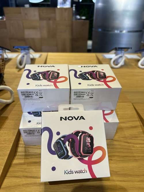 a group of boxes on a table