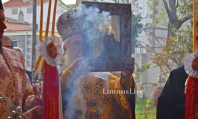 Με κάθε τιμή και φέτος η κάθοδος της Παναγιάς της Κακαβιώτισσας στη Μύρινα