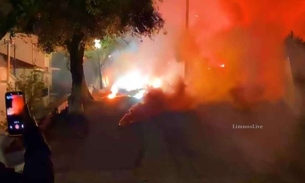 Εκρηκτική Ανάσταση στο Ανδρώνι με αμέτρητα πυροτεχνήματα