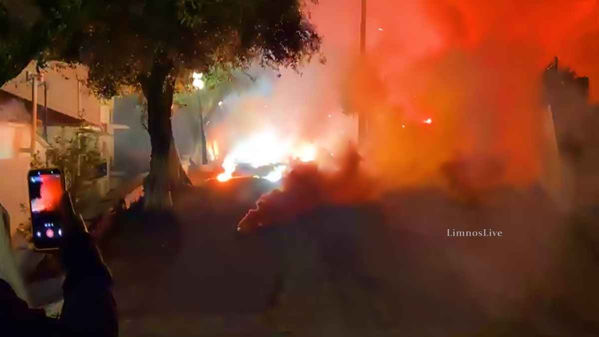 Εκρηκτική Ανάσταση στο Ανδρώνι με αμέτρητα πυροτεχνήματα