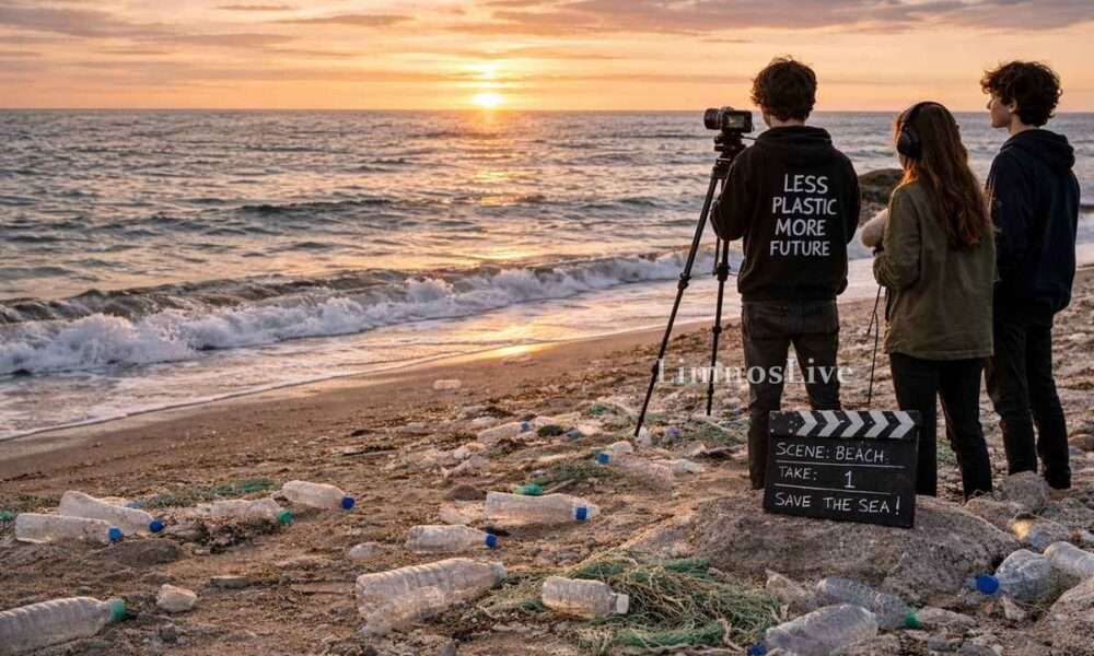Η νεολαία της Λήμνου σκηνοθετεί ένα μέλλον χωρίς πλαστικό