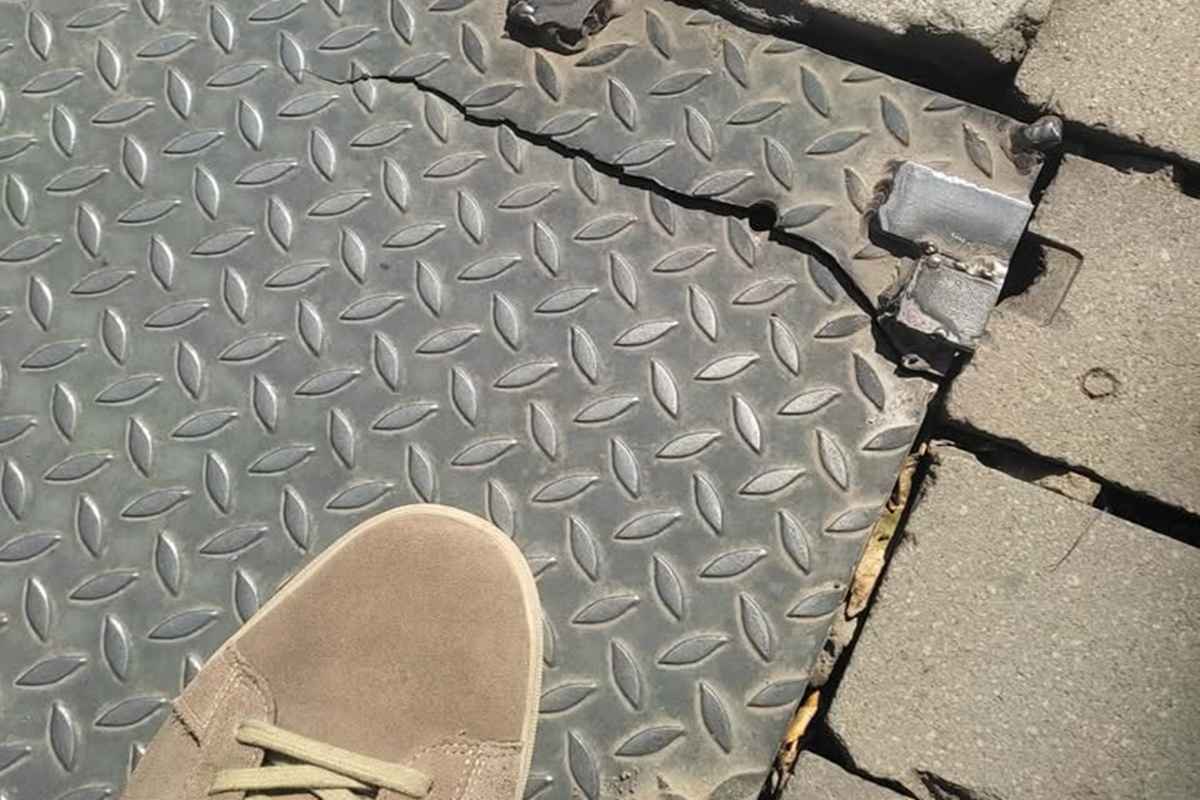 Επικίνδυνη παγίδα στο κέντρο της Μύρινας