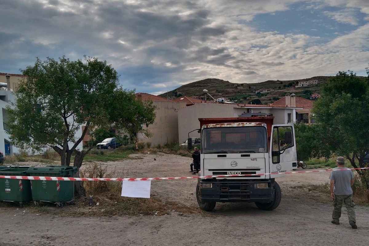 Εργασίες στο πάρκινγκ Ανδρωνίου,