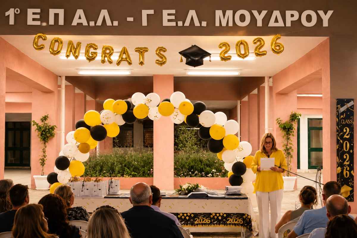 ΓΕΛ Μούδρου: Αποφοίτηση γεμάτη συγκίνηση και ένα μεγάλο «ευχαριστώ»! (βίντεο - εικόνες) 40 GEL 10
