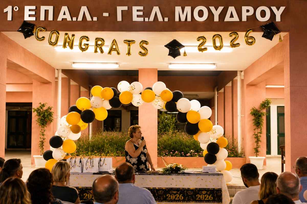 ΓΕΛ Μούδρου: Αποφοίτηση γεμάτη συγκίνηση και ένα μεγάλο «ευχαριστώ»! (βίντεο - εικόνες) 39 GEL 9