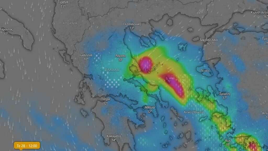 28η Οκτωβρίου στη Λήμνο: Θα γίνει η παρέλαση με βροχή; Τι δείχνει το Windy ώρα με την ώρα - Η προειδοποίηση της ΕΜΥ 50 12